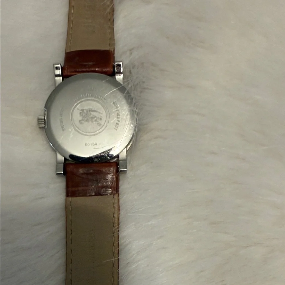 Burberry Silver and Brown Women’s Watch - Picture 4 of 8